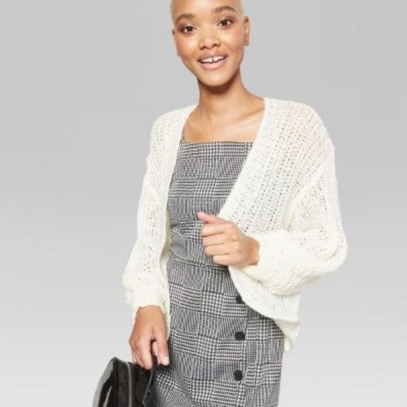 wild fable Sweaters - New WILD FABLE Billow Poet Sleeve Cardigan NWT D4